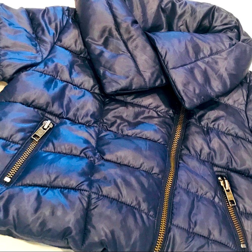 Baby Gap | Navy Blue Puffy Jacket | Unisex | Size 12-18m - Picture 3 of 6